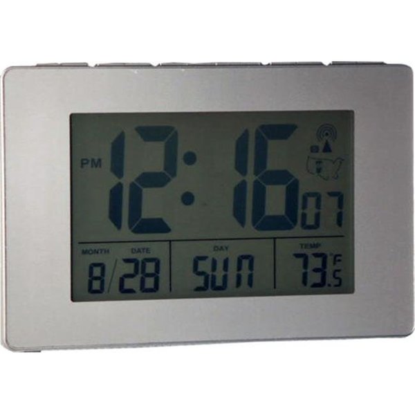 Sonnet Sonnet T-4693 1.75 in. Atomic LCD Alarm Clock with Light on Demand T-4693